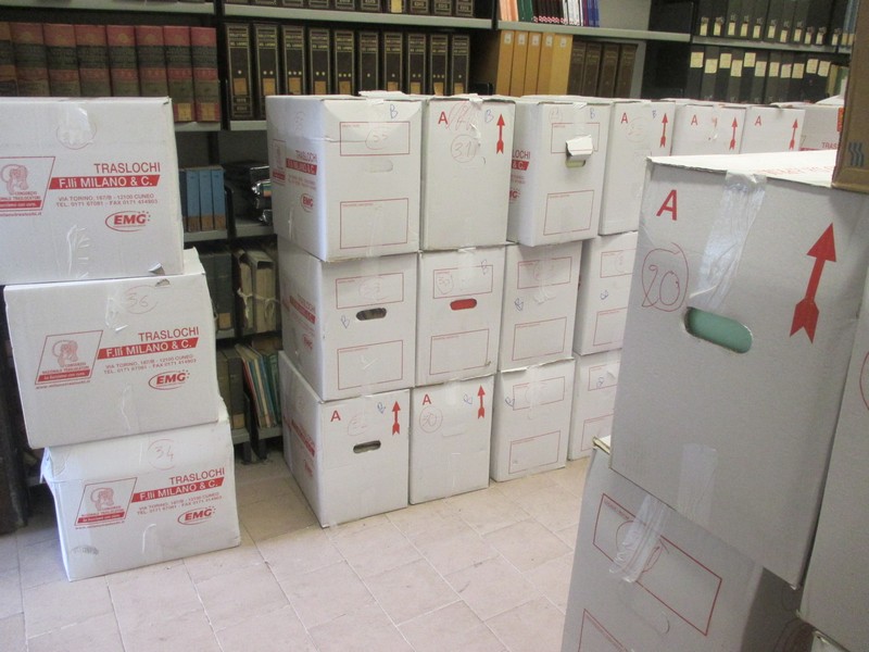 AAS' Archive boxes