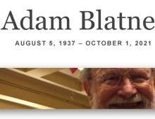 Adam Blatner passed away...
