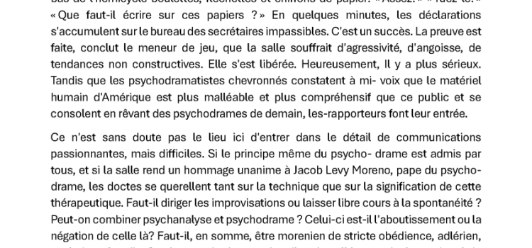  A la premiere rencontre internationale du Psychodrame - Pagina 4