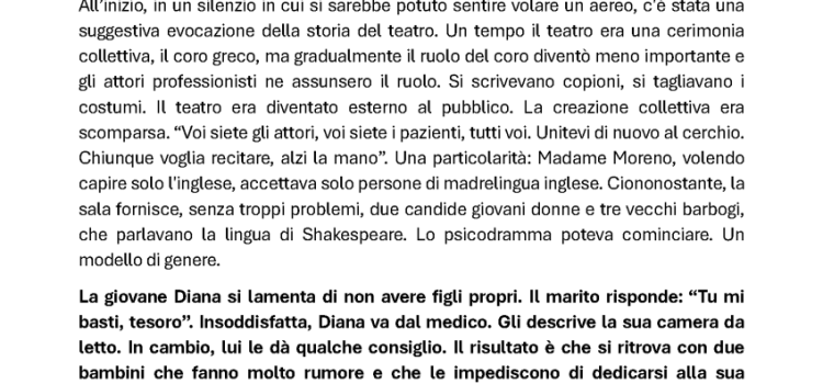Al primo incontro internazionale di Psicodramma - Pagina 3