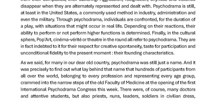 At the First International Psychodrama Conference_Pagina_2
