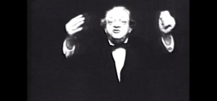 J.L. Moreno at I° International Congress of Psychodrama, - Paris 1964 